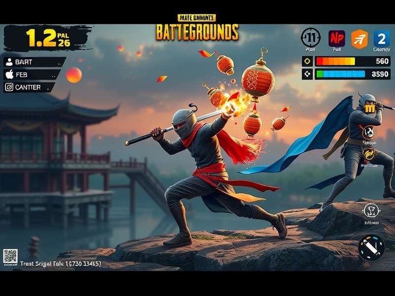 PUBG Grand Ninja Hero combat scene